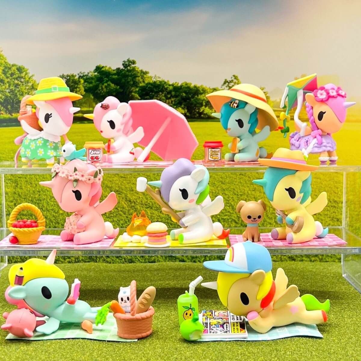 Book Worm Picnic Party Unicorno