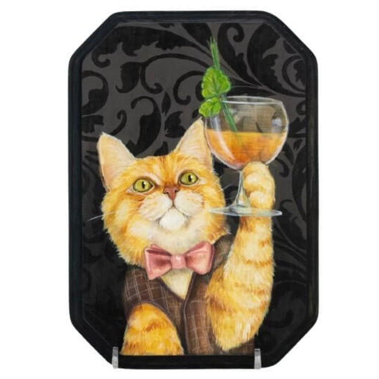Boozy Kitty #2 by Diana Teeter