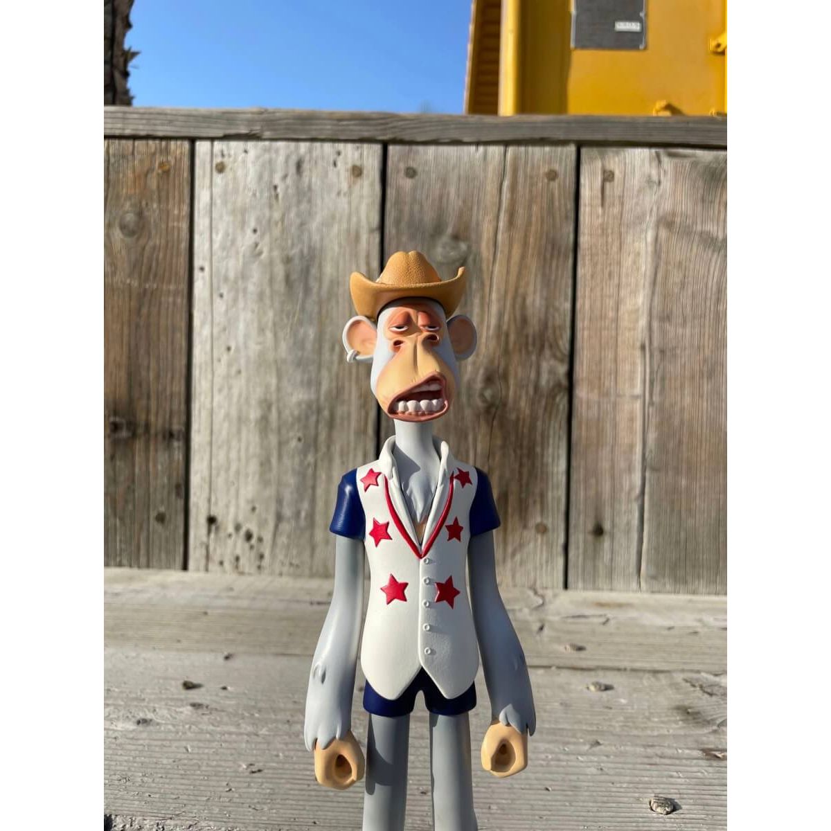 Bored Ape #259 Sergeant Red Star