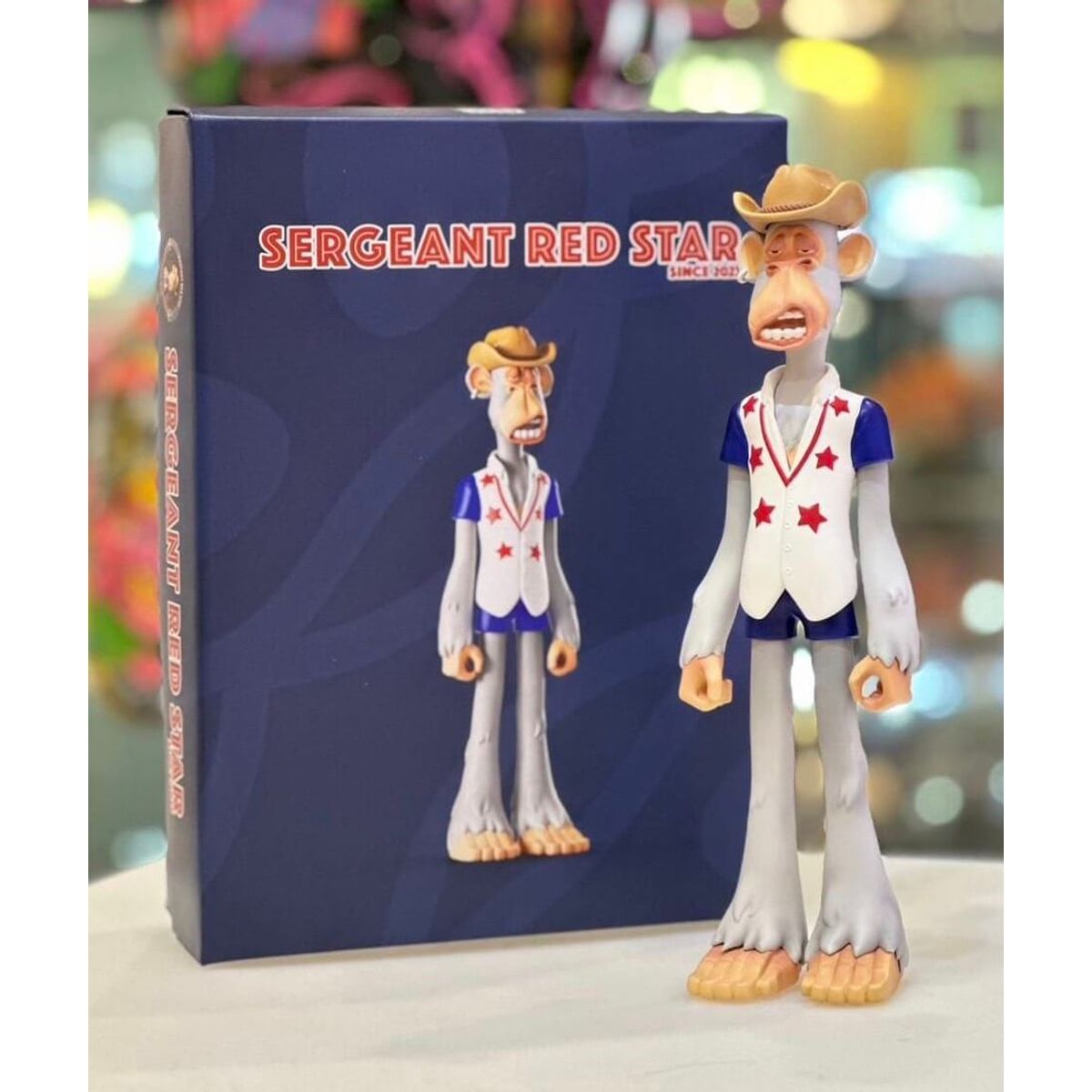 Bored Ape #259 Sergeant Red Star