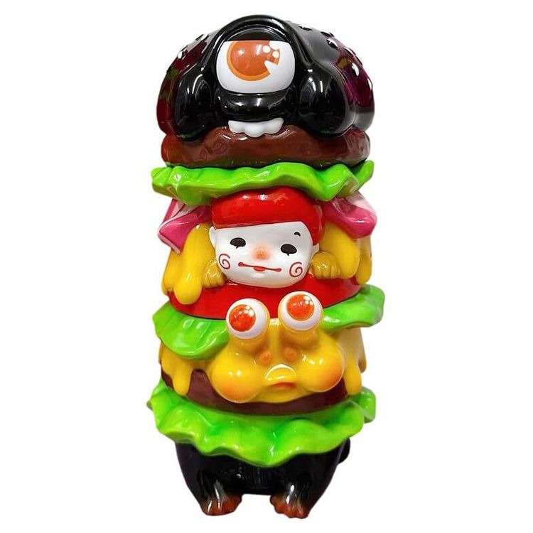 Botchan Chiyoko Burger by Slugarine Studio