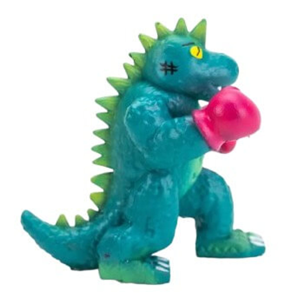 Boxing Dino – Teal Blue