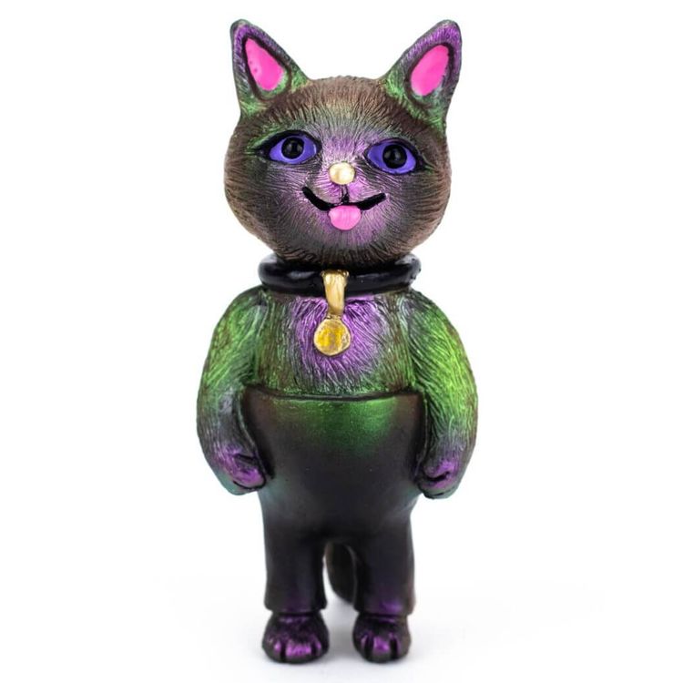 Boy Cat – Black by Grumble Toy (Ainsley Sturko)