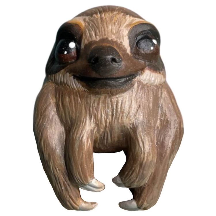 Brady the Endangered Pygmy Three-toed Sloth by The Naughty Rabbit