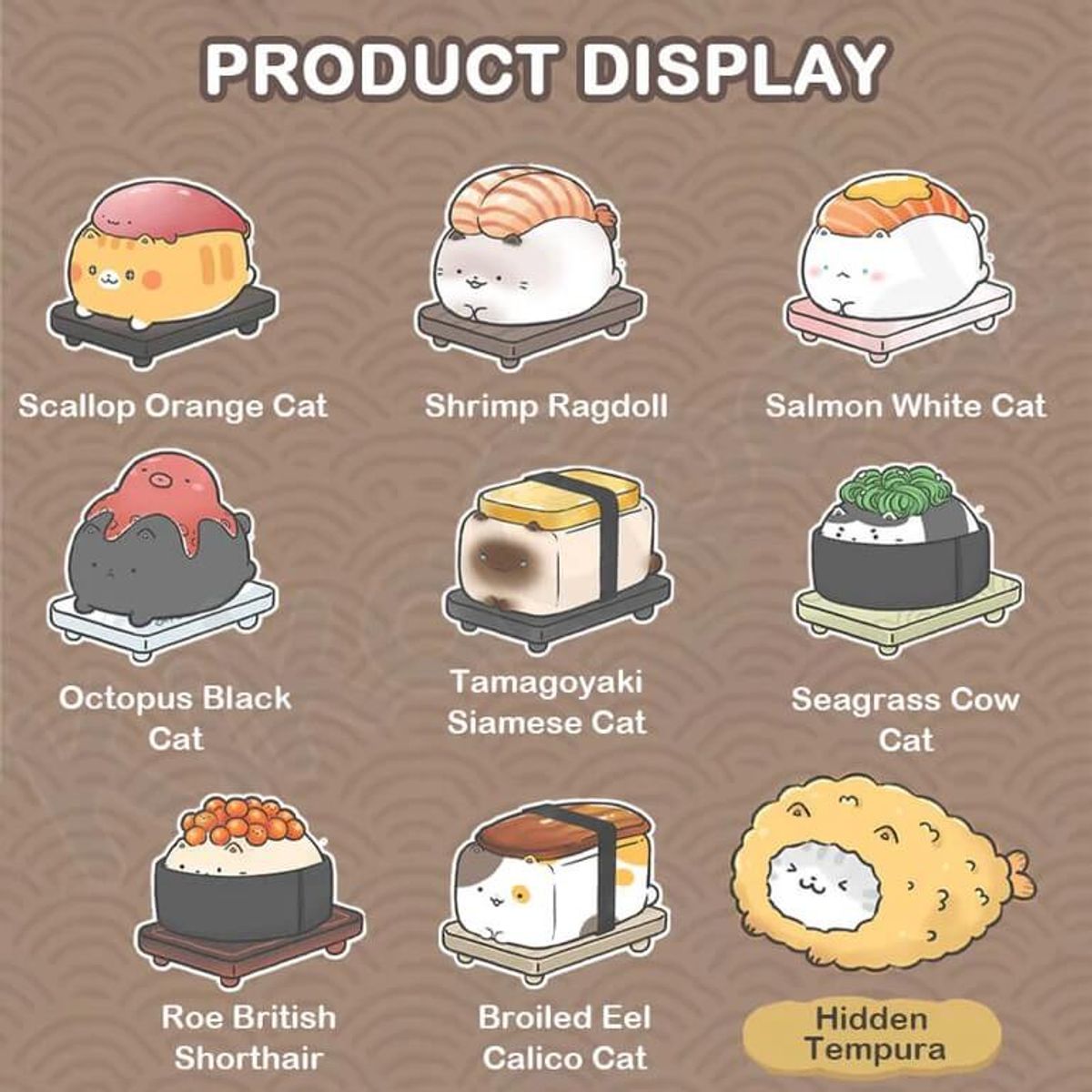 Broiled Eel Calico Cat