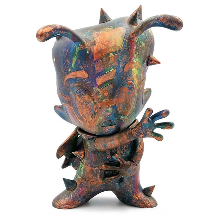 Bronze Statue Baby Rider by KAMABOKO