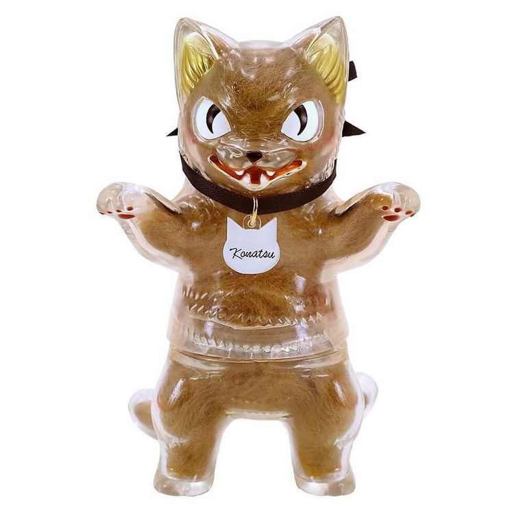Brown Fake Fur Negora by Konatsu Koizumi