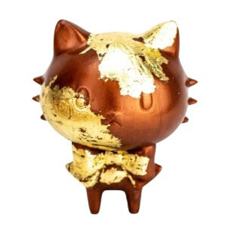 Bubble Kittea Gold-Copper by M. Victoria Robado