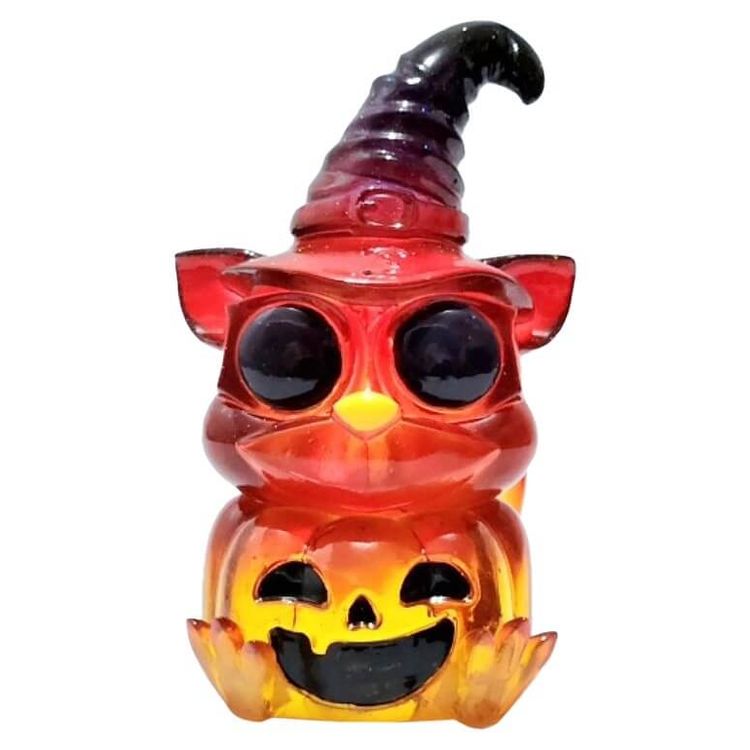 Buchoy Pumpkin Clear Red Orange by Markdwin Cheng