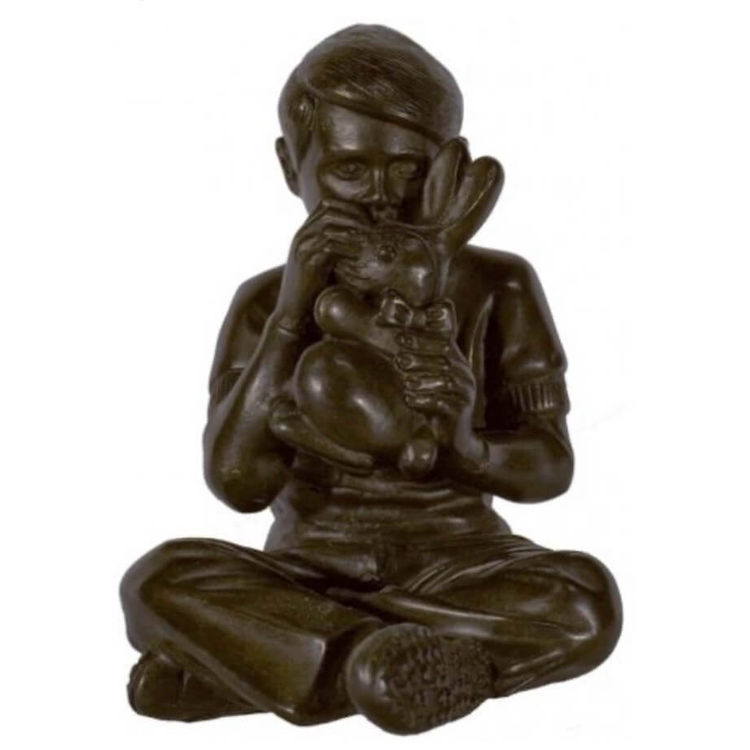 Bunny Boy - Bronze by FAILE