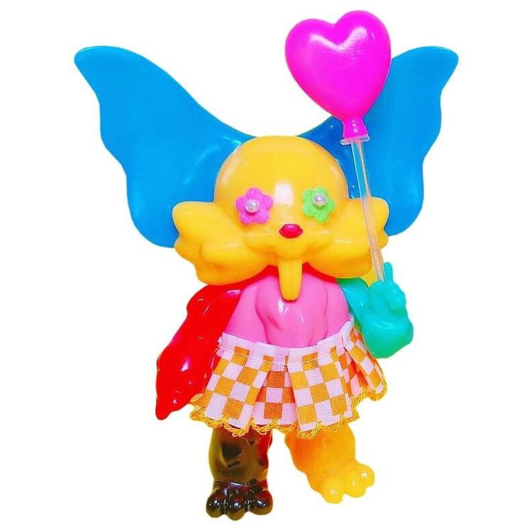 Bunny Happy Balloon V2 by Vivian Wang