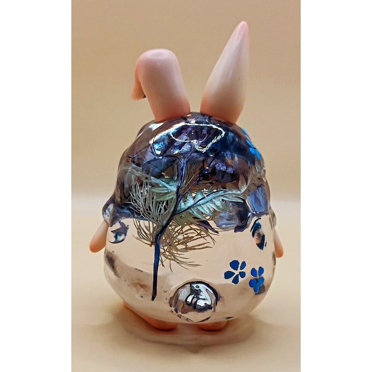 Bunny May Flowers Blue