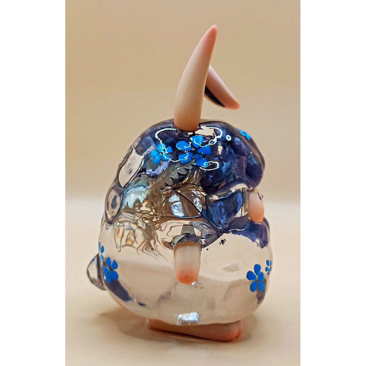 Bunny May Flowers Blue