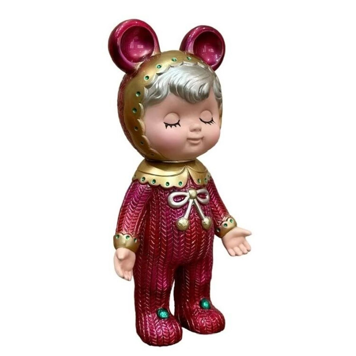 Burgundy (ears) Charmy-chan