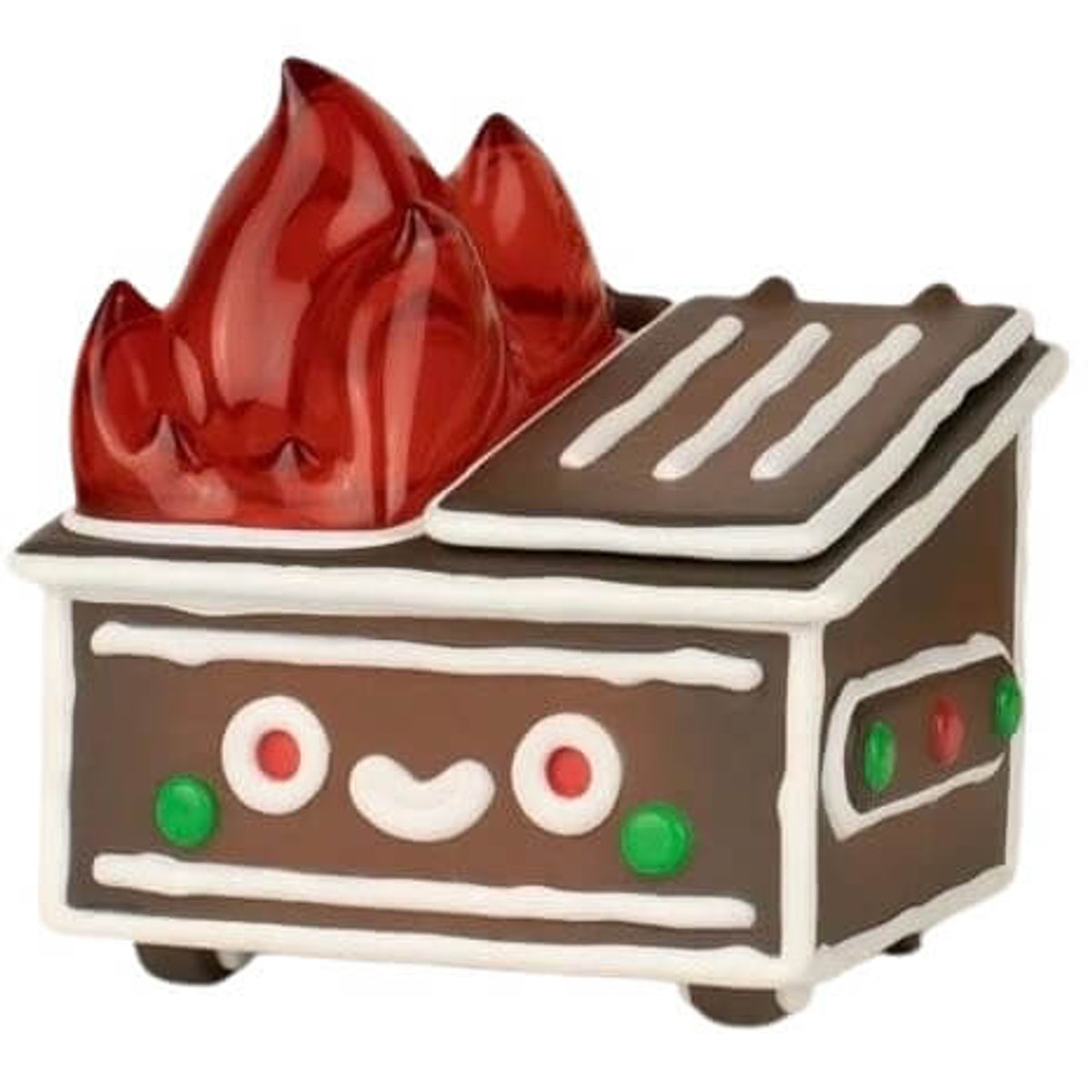 Burnt Gingerbread Dumpster Fire