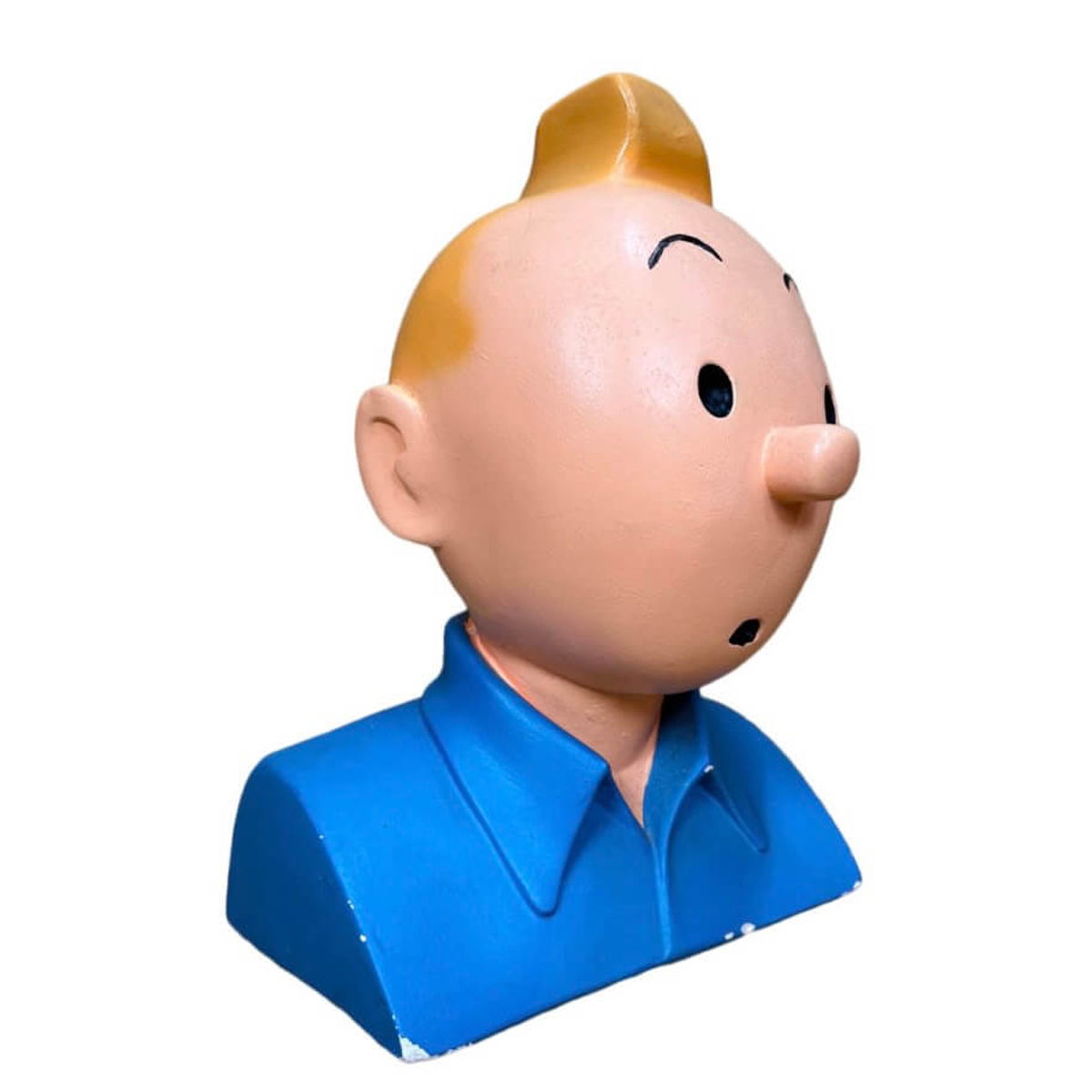 Buste Tintin Blue Shirt life size