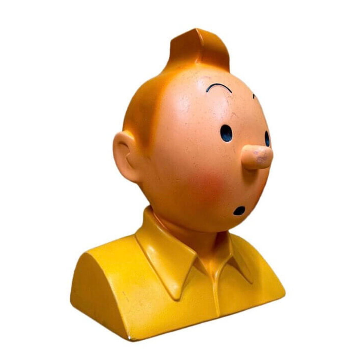 Buste Tintin Yellow Shirt life size