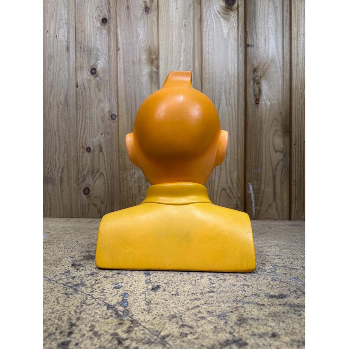 Buste Tintin Yellow Shirt life size