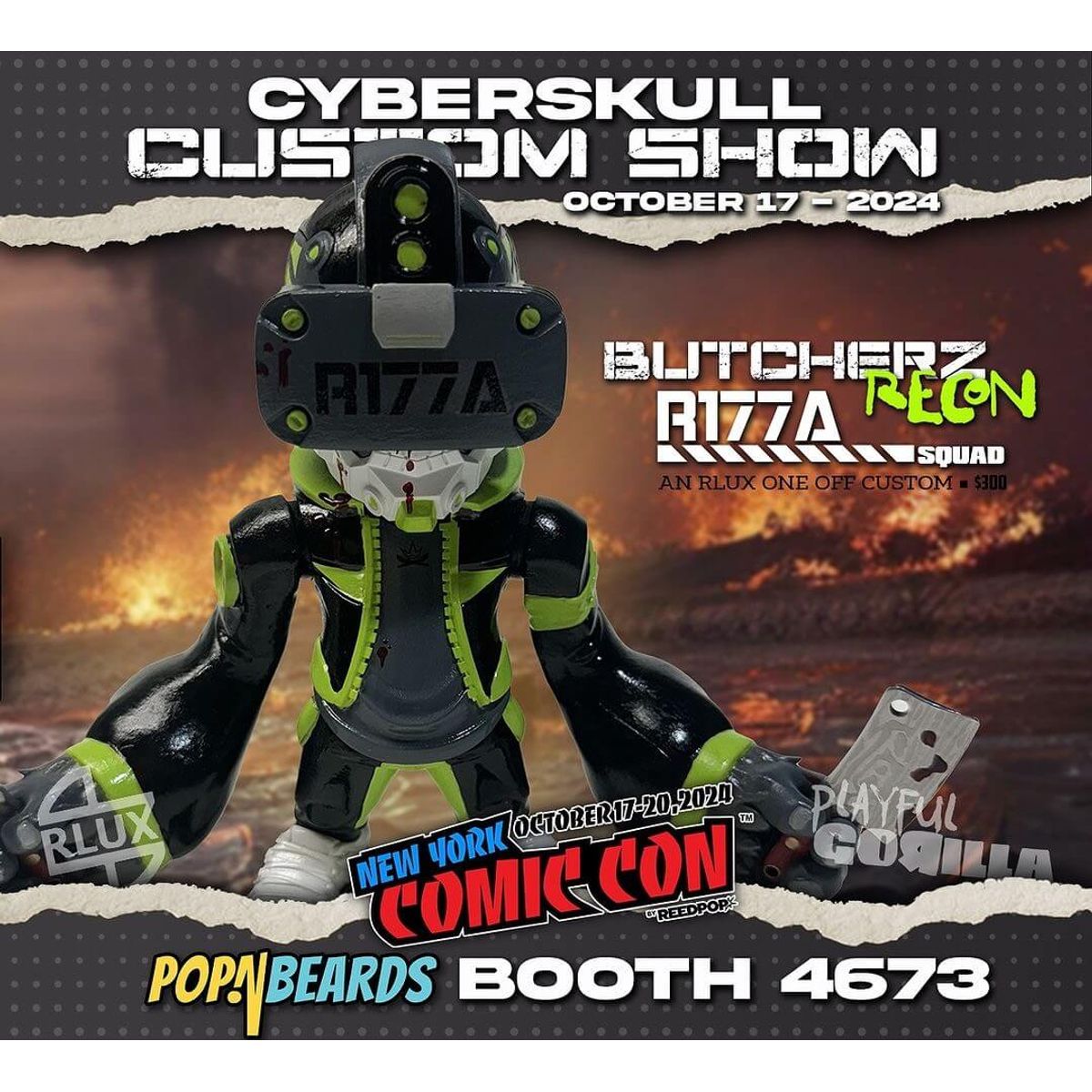 Butcherz Recon R177A Squad Cyberskull