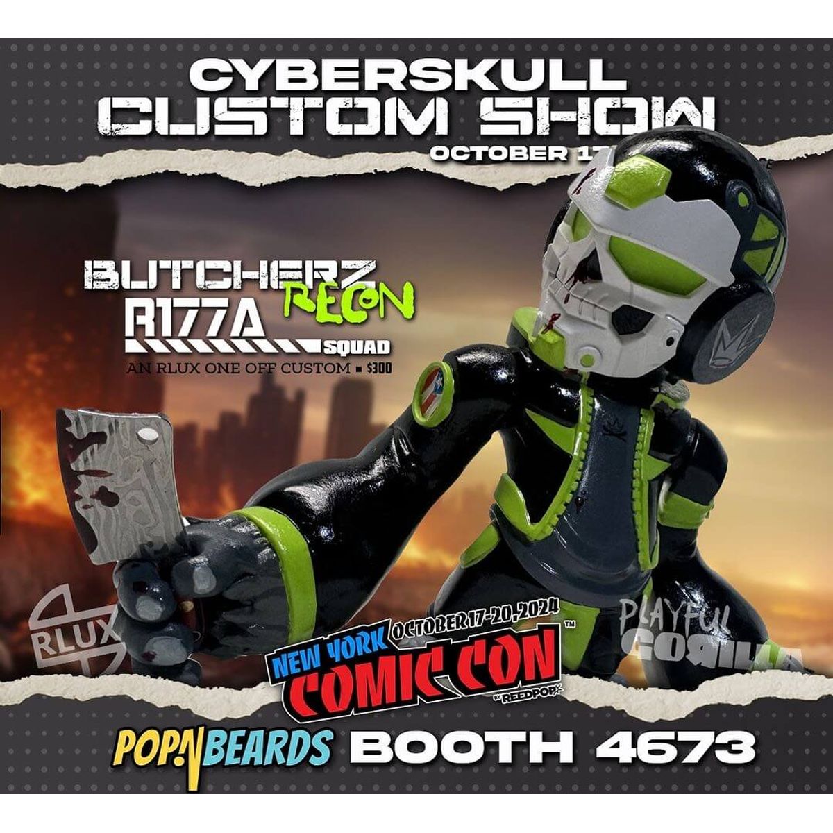 Butcherz Recon R177A Squad Cyberskull