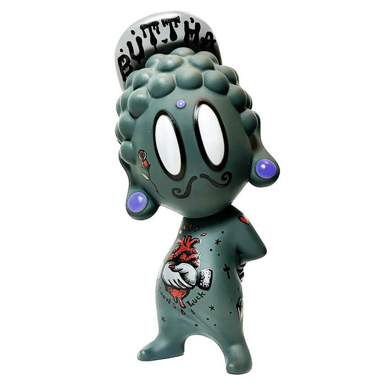 Buttha Kun Graffiti #6 by Banshu Buddha