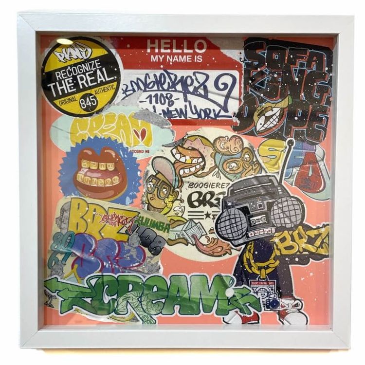 C.R.E.A.M “Classic Stickers” Print by Riiisa Boogie