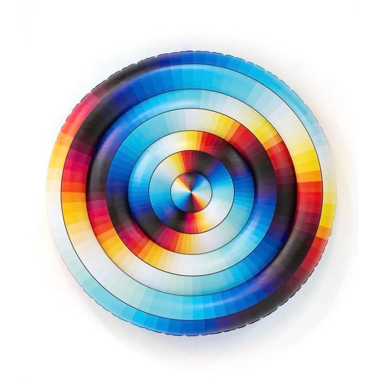 CDM30 Round Inflatable Pool Lounger by Felipe Pantone