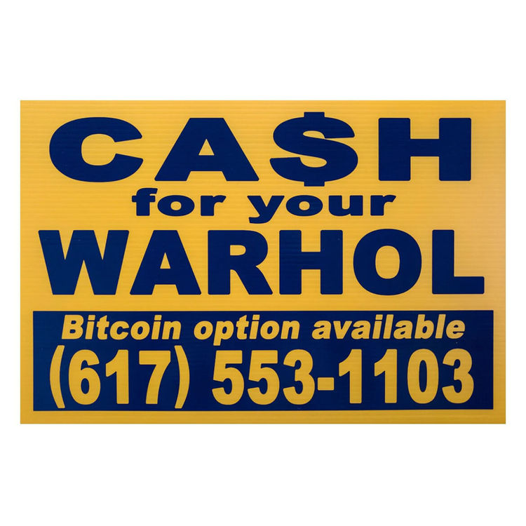 CFYW BITCOIN (YELLOW) by Geoff Hargadon