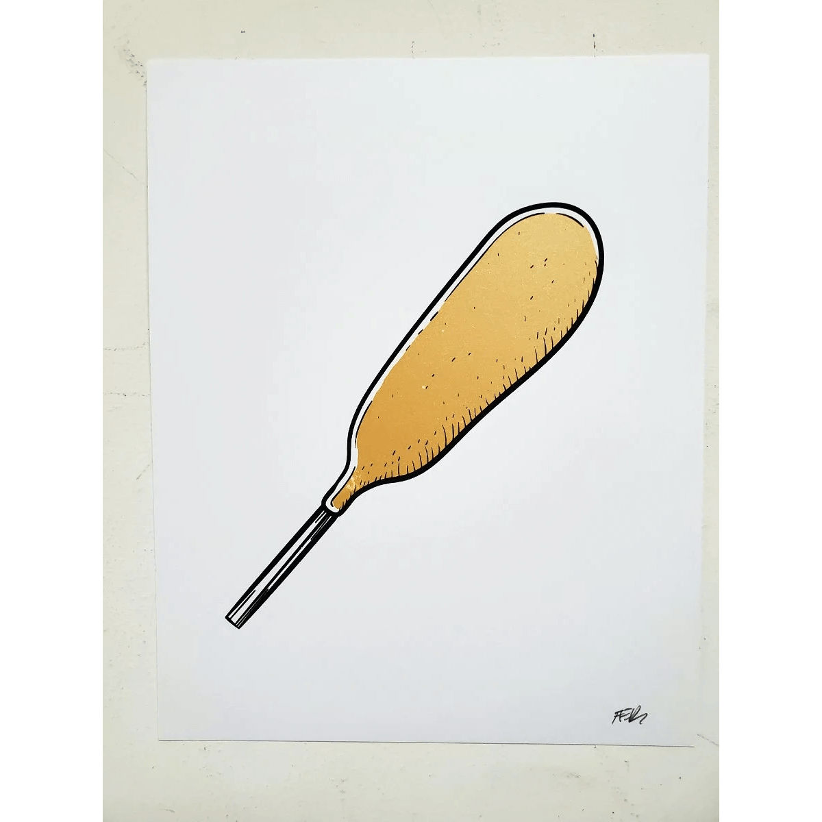 CORNDOG THE 8x10 PRINT!!!!