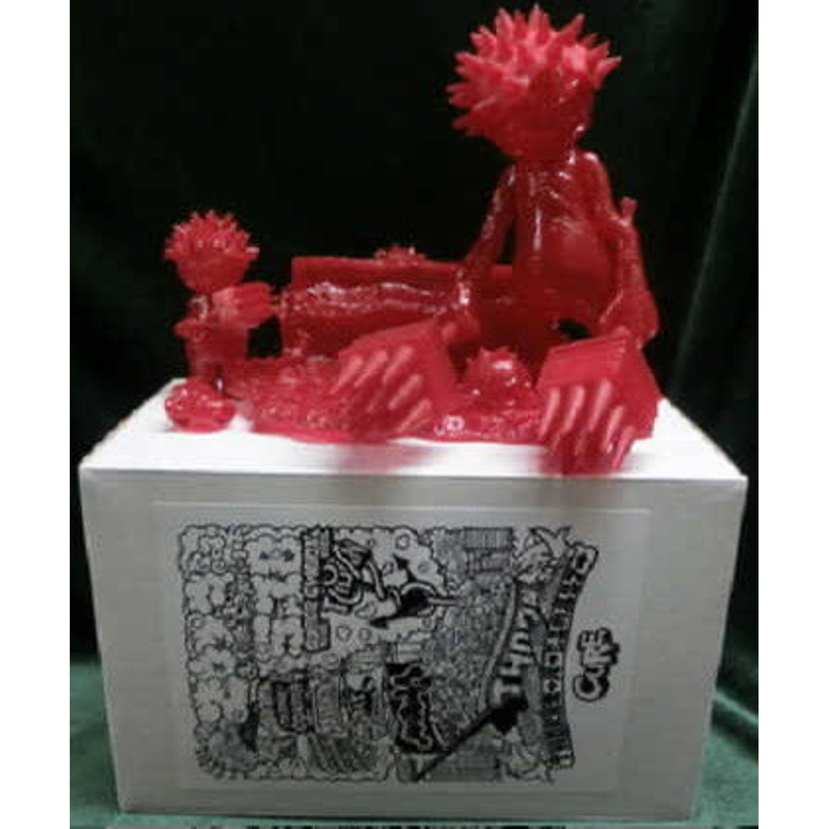 CURE THORN-BALL MAN BOOGIE-MAN secretbase handed weapons - unpainted red