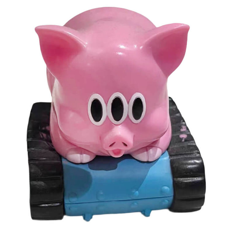 Calm Piggy Buta Tank Pink by Art Junkie (Shinichiro AJ Kato)