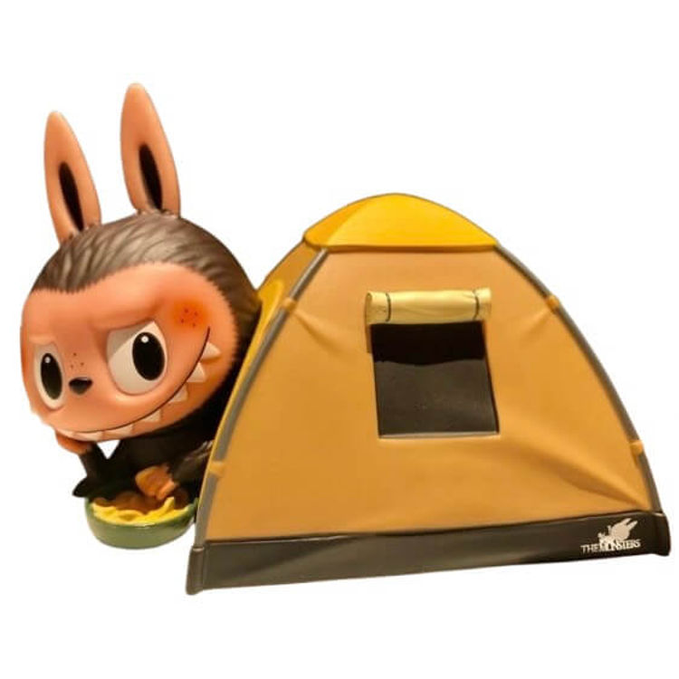 Camping Labubu by Kasing Lung