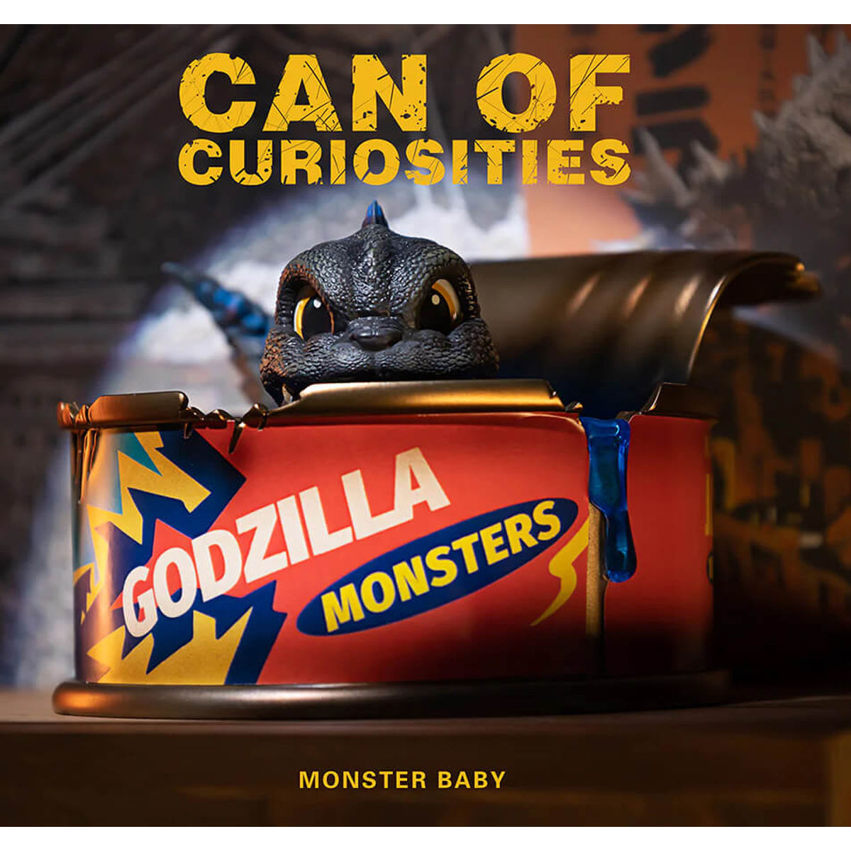 Can of Curiosities Monster Baby Blue