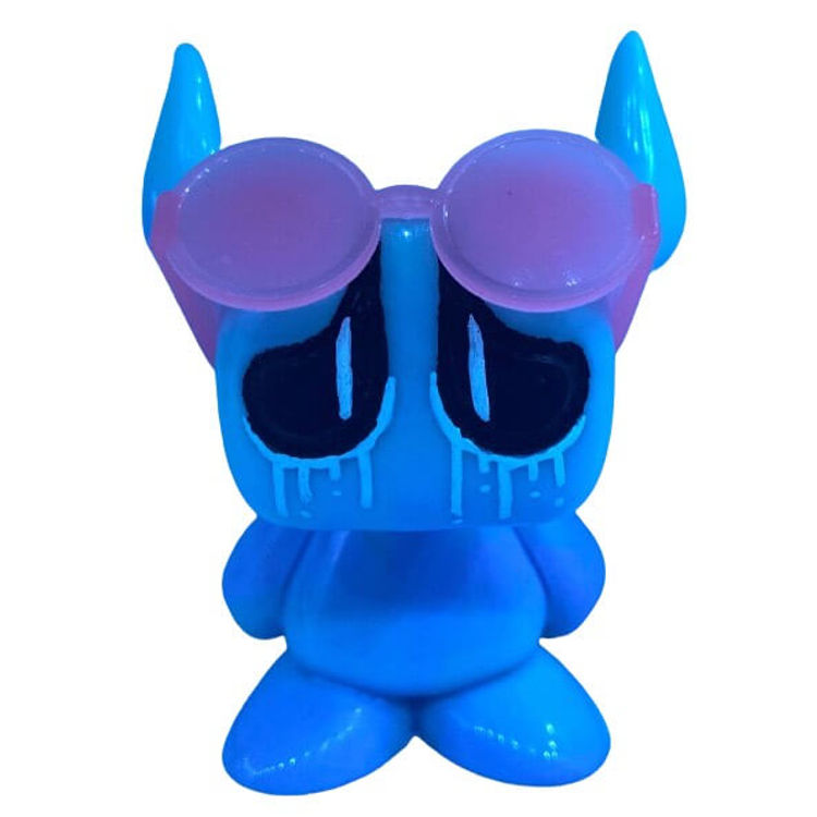 Candy Pop Glow Sad Cartoon by TJP