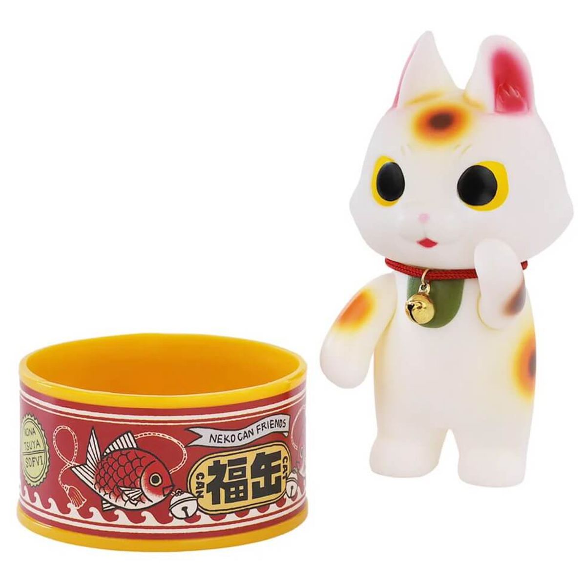 Canneko Can Cat Friends Saba Lucky Cat