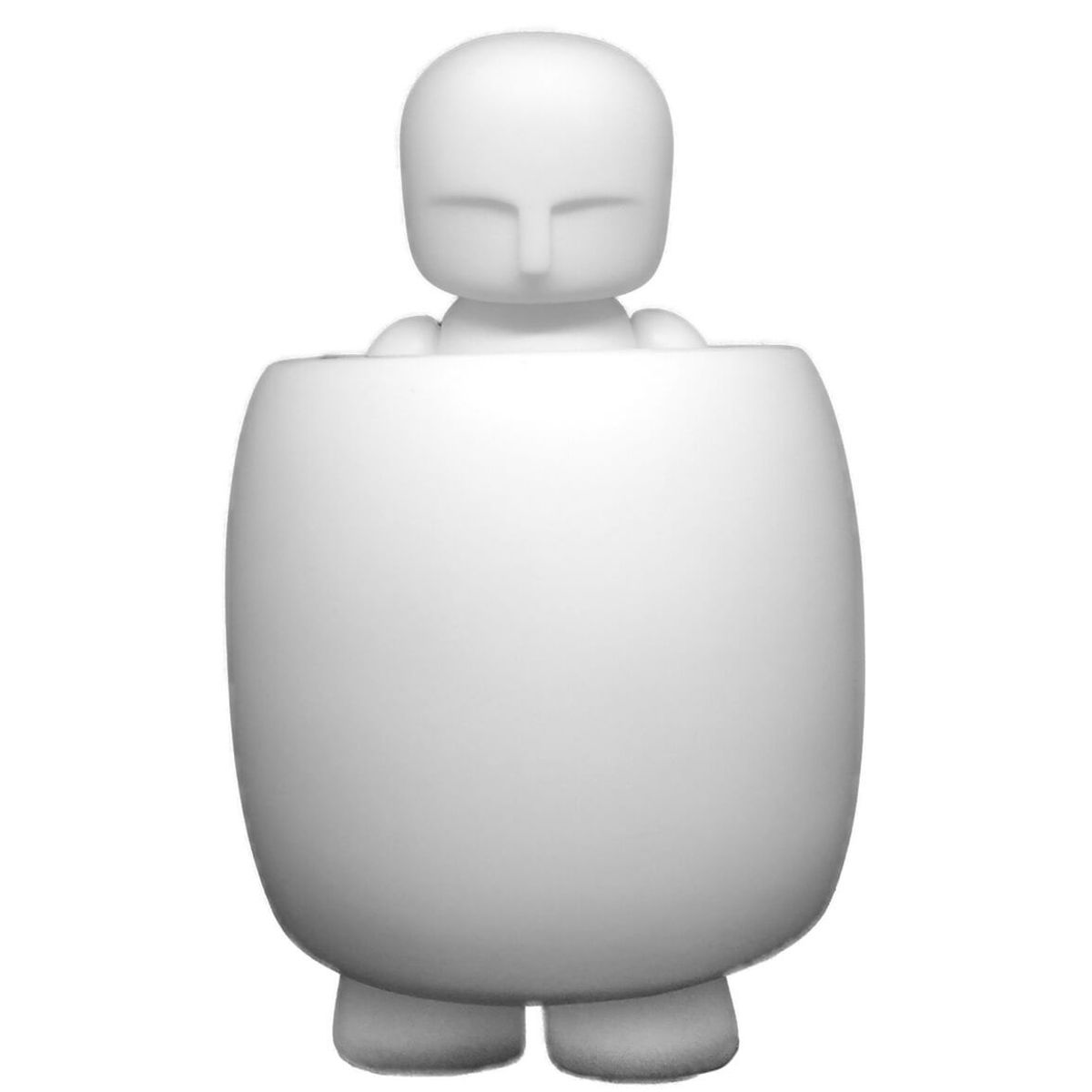 Canvas White DIY Barrel Man