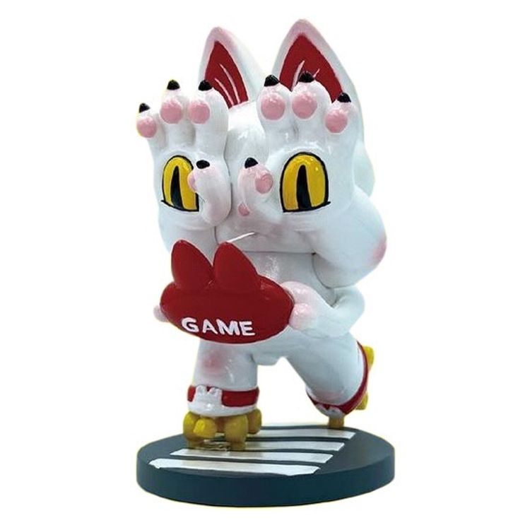 Hell's Cat Onigiri Play by Grape Brain