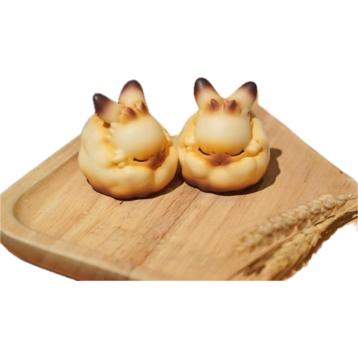 Caramel Bread Cotton Ball Raby