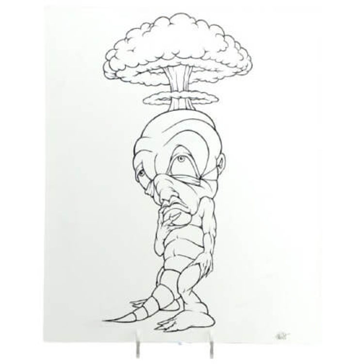 Carrot Man by Ron English