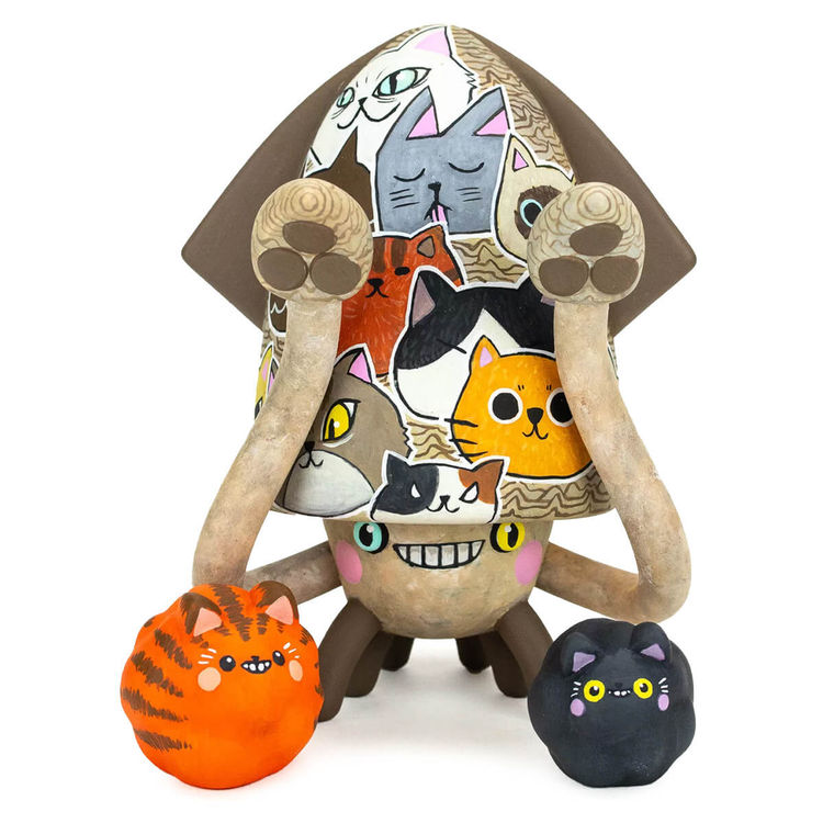 Cat Ball Ball Squid by 78JO (Sunny Tam)