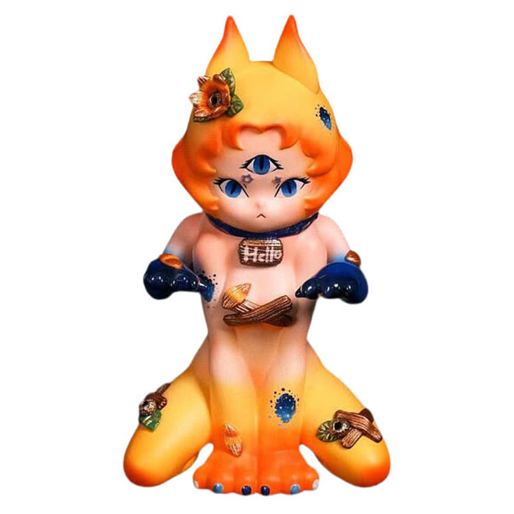 Cat Lady Sukimi Yellow Orange by ABAO