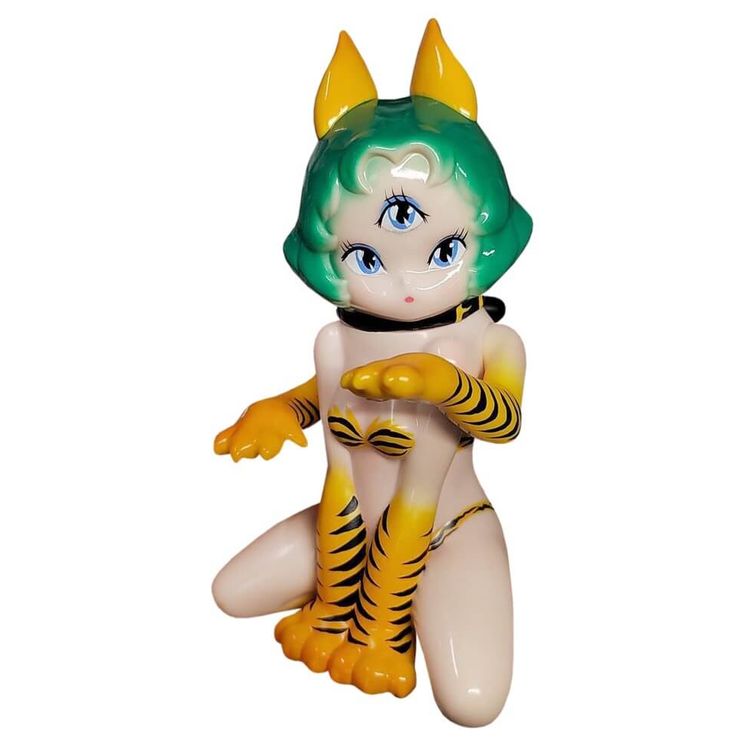 Cat Lady Sukimi Yellow Tiger by ABAO