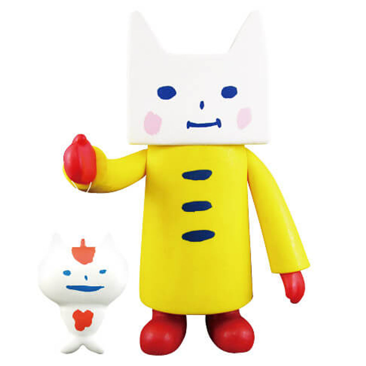 Cat and Carp - Yellow