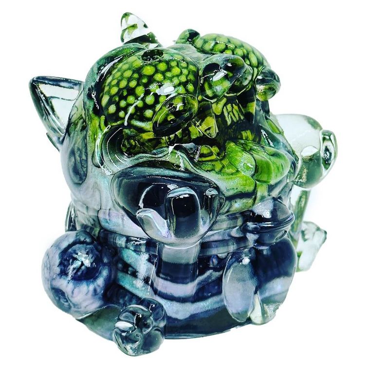 Catnip Green Black by Bendito Calabazo