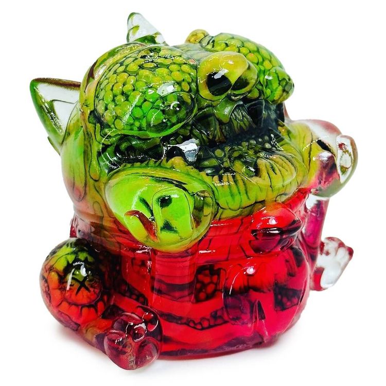 Catnip Green Red by Bendito Calabazo