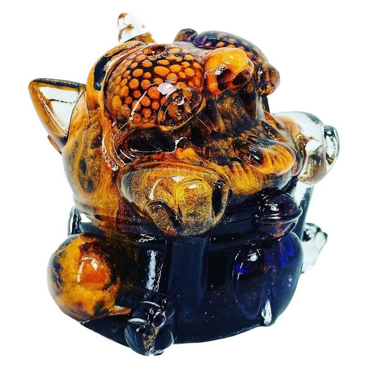 Catnip Orange Black by Bendito Calabazo