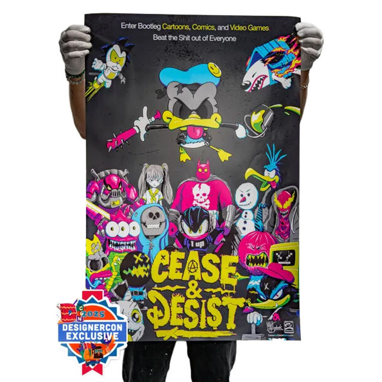 Cease & Desist Poster by Matt Gondek