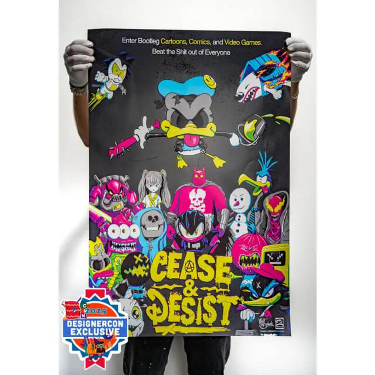 Cease & Desist Poster