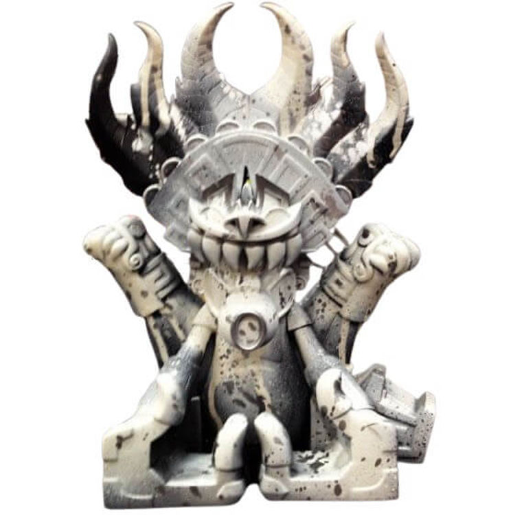 Cement Ozomahtli by Jesse Hernandez