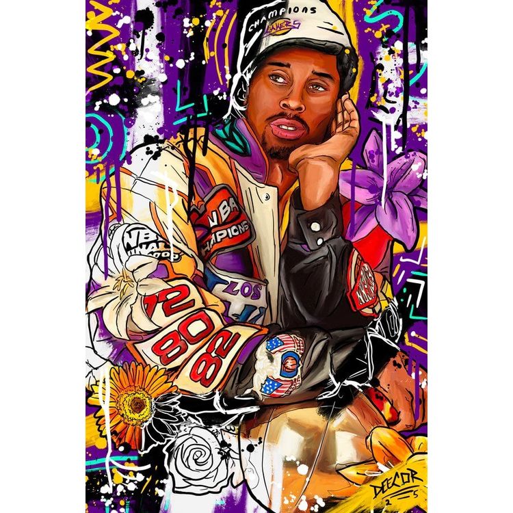 “Champion Mamba” Kobe Bryant by Deecor (Deante Howard)